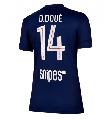 Lacne Ženy Futbalové dres Paris Saint-Germain Desire Doue #14 2025-26 Krátky Rukáv - Domáci